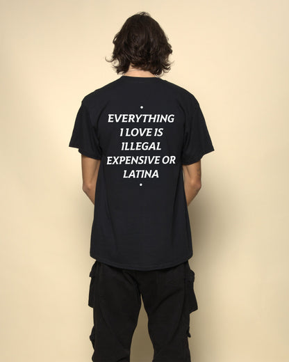 EVERYTHING I LOVE IS ILLEGAL, EXPENSIVE OR LATINA